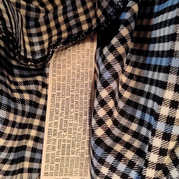 Forever 21 box pleats plaid school girl mini skirt Size: 1X - Picture 4 of 5